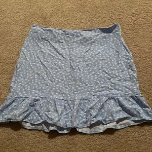 Blue floral LA Hearts skirt